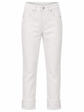 Joe’s Jeans W24 Cream Cuff Crop High Rise Skinny Jeans Women NWOT